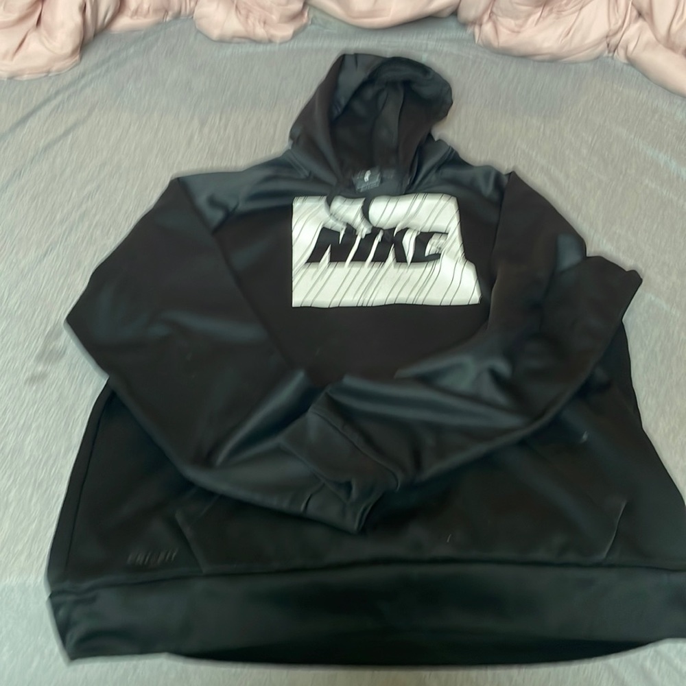 Mens Large Nike dri fit hoodie sweatshirt